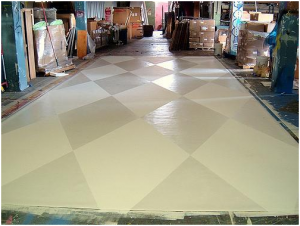 Ideas for temporary flat flooring for landlords